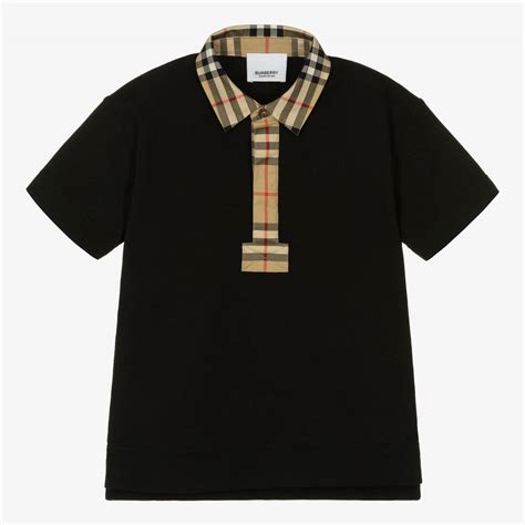 burberry polo carreaux